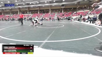185 lbs Round 2 - Ava Kuhlmann, Bobcat Wrestling Club vs Chilo Whited, Turner Wrestling Club