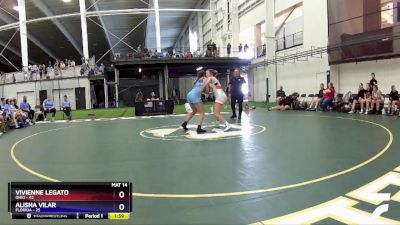 148 lbs Round 2 (4 Team) - Vivienne Legato, Ohio vs Alisha Vilar, Florida