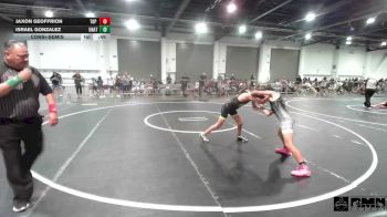 90 lbs Consolation - Jaxon Geoffrion, Top Rank Hammers vs Israel Gonzalez, Unattached