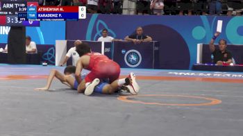 51 kg Final 3-5 - Marat Atshemyan, Armenia vs Polat Karadeniz, Turkiye
