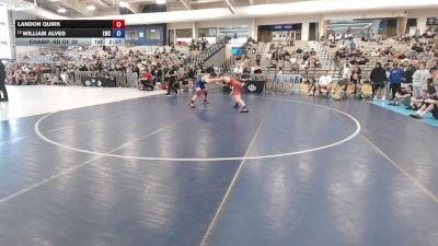 113 lbs Champ. Rd Of 32 - Landon Quirk vs William Alves, Lockwood Wrestling Club