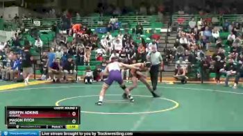 138 lbs Champ. Round 3 - Mason Fitch, AVON vs Griffin Adkins, ASHLAND