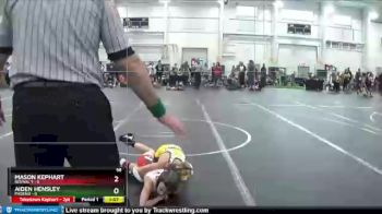 56 lbs Round 4 (8 Team) - Mason Kephart, Revival Y vs Aiden Hensley, Phoenix