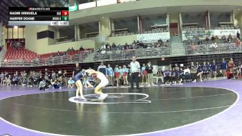 105 lbs Round 2 (3 Team) - Harper Doane, Wood River vs Naomi Orihuela, Crismon High School