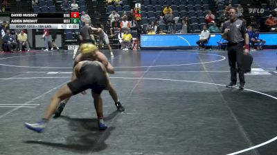 184 lbs Consi Of 16 #1 - David Hussey, Duke vs Aiden Brenot, North Dakota State