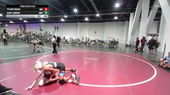 109 lbs Consi Of 16 #2 - Tyler Wahl, Aniciete TC vs Ajay Limon, Unattached