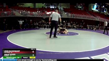 190 lbs Placement (16 Team) - Drew Moser, Waverly vs John Bloomquist, Columbus