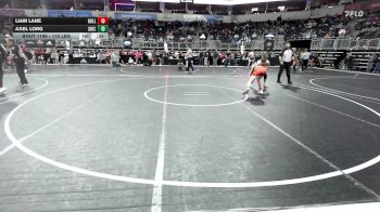 110 lbs Consi Of 8 #1 - Liam Lane, Bulls WC vs Axel Lorg, Shelton Wr Ac