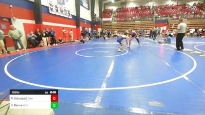 165 lbs 3rd Place - Rhys Novosad, Bixby HS Boys vs Griffin Goins, Bixby HS Boys