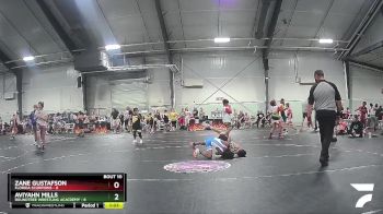 68 lbs Round 4 (6 Team) - Aviyahn Mills, Roundtree Wrestling Acacdemy vs Zane Gustafson, Florida Scorpions