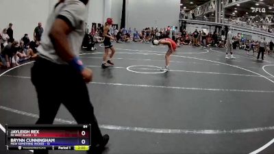 84 lbs Semis (4 Team) - Jayleigh Rex, PA West Black vs Brynn Cunningham, MGW Something Wicked