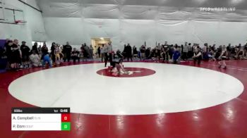 93 lbs Final - Aiden Campbell, Clinton vs Preston Dorn, South Park