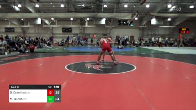 215 lbs Round 4 - Dylan Crawford, Baylor School vs Max Buono, St. Christopher's School