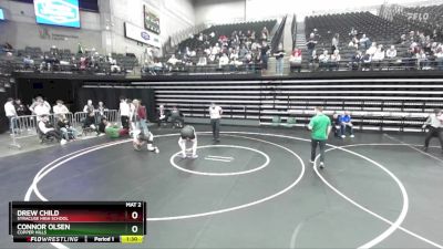 168 lbs Cons. Round 2 - Drew Child, Syracuse High School vs Connor Olsen, Copper Hills