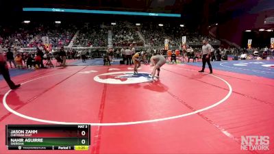 4A-175 lbs Semifinal - Jason Zahm, Cheyenne East vs Nahir Aguirre, Sheridan