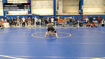 133 lbs Champ. Round 1 - Esuar Ordonez, Springfield vs Stone Farnsworth, Castleton