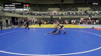 90 lbs Champ. Round 1 - Broc Wenger, THWC vs Bennett Davis, Anoka Youth Wrestling