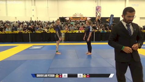 Brooke Nicole Pierce vs Genevieve Lane Peterson 2024 World IBJJF Jiu-Jitsu No-Gi Championship