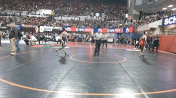 A - 110 lbs Champ. Round 1 - Sky Vester, Dawson County vs Eli Erdahl, East Helena