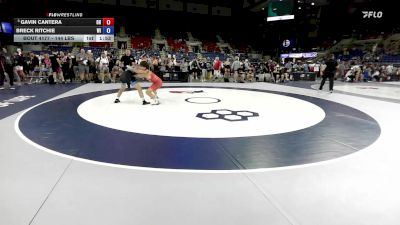 144 lbs Champ. Rd Of 128 - Gavin Cantera, OH vs Breck Ritchie, WI