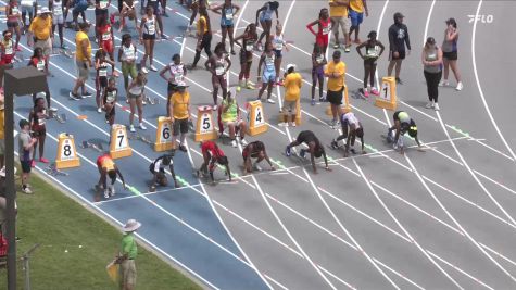 Youth Girls' 100m, Finals 7 - Age 13