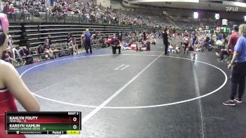 113 lbs Round 2 (4 Team) - Karsyn Hamlin, Kansas Lavender Gecko vs Kahlyn Fouty, Team USA