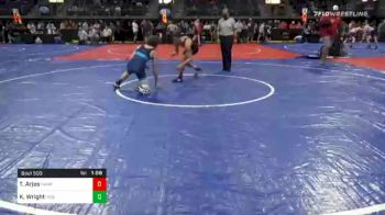 128 lbs Prelims - Tanner Arjes, Hampton-Dumont vs Kohen Wright, Independence Wrestling Club