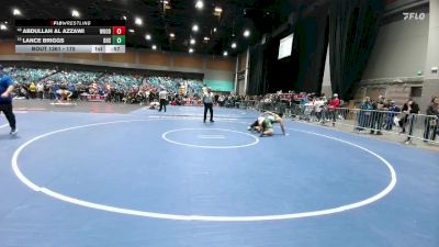 175 lbs Cons. Round 2 - Lance Briggs, Basha vs Abdullah Al Azzawi, Woodcreek