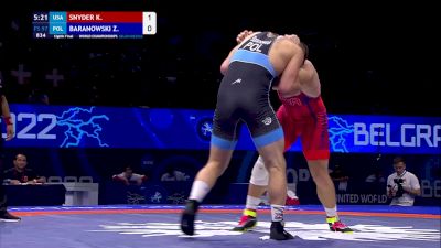 97 kg 1/8 Final - Kyle Frederick Snyder, United States vs Zbigniew Mateusz Baranowski, Poland