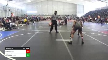 114 lbs Round Of 16 - Damian Rios, Safford Wrestling Club vs Jaron Anagal, SheepCamp WC