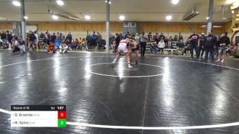 135 lbs Round Of 16 - David Grzenda, Peckville vs Matthew Spino, Summit Hill