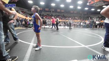 61 lbs Consi Of 8 #1 - Beckam Freeman, Shelton Wrestling Academy vs Jakson Jones, Norman Grappling Club