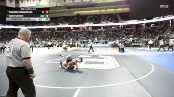 II-108 lbs Semifinal - Colton Schmiesing, Oyster Bay vs Seth Strain, Adirondack