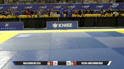 Malia Rosalene Celis vs Helena James Morin Bush 2026 Pan Kids Jiu-Jitsu IBJJF Championship