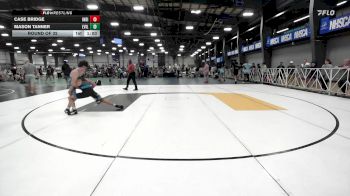 113 lbs Round Of 32 - Case Bridge, Indiana Outlaws Black vs Mason Tanner, Evil Empire