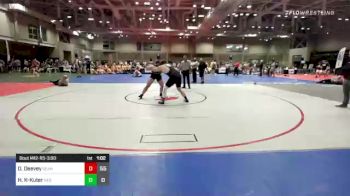 220 lbs Rr Rnd 1 - Dalton Deevey, Seahawks Blue vs Hampton Kaye-Kuter, New England Gold