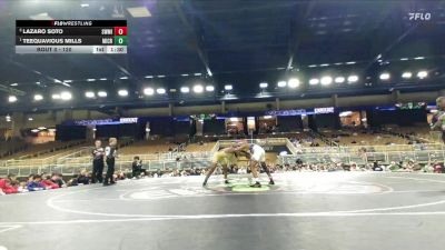 120 lbs 1st Place Match - Teequavious Mills, Mill Creek vs Lazaro Soto, Southwest Miami
