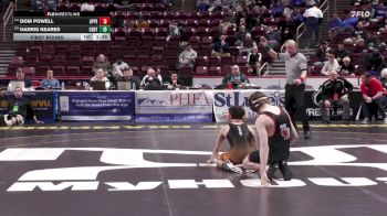 107 lbs First Round - Dom Powell, Upper Dublin vs Harris Keares, Central York