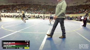 6A-215 lbs Quarterfinal - Oscar Williams, Edmond North vs Colter Bufford, Edmond Santa Fe