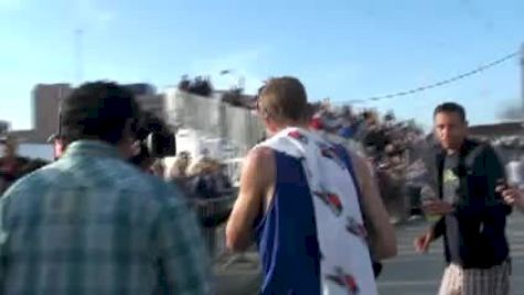 Ryan post race at Gaspa