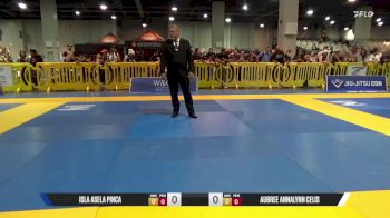 Aubree Annalynn Celis vs Isla Asela Pinca 2025 American National IBJJF Jiu-Jitsu Open Championship