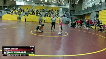 125 lbs Champ. Round 2 - Gemma Johnson, Forest Grove vs Llarely De Jesus Galindo, Barlow