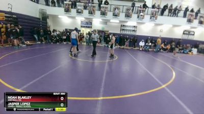 115 lbs Cons. Semi - Jasper Lopez, Lovell Middle School vs Noah Blakley, Greybull MS