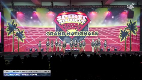 Cali Knockout Cheer - Envy [2026 L1 Youth - Flex - D2 - Small Day 2] 2026 Spirit Sports Grand Nationals
