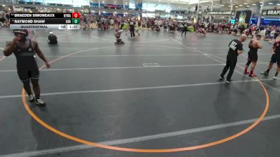 190 lbs Quarterfinal - Braeden Simoneaux, New York Military Academy vs Raymond Shaw, Unattached