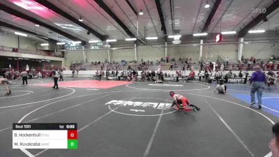 66 lbs 2nd Place - Blade Hockenhull, Stout Wrestling Academy vs Marcos Ruvalcaba, Garden City Wrestling Club