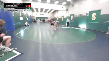 138 lbs Champ. Round 3 - David Teasley, La Costa Canyon vs Roman Zelenka, Carlsbad