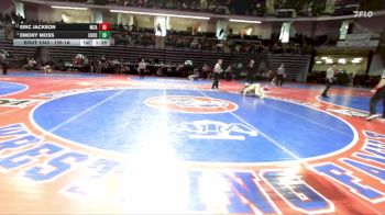 126-1A Cons. Semi - Eric Jackson, McIntosh County Academy vs Emory Moss, Commerce Hs