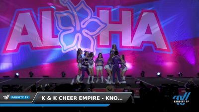 K & K Cheer Empire - Knockout Code 4 [2022 L4 Senior Coed - D2 03/06/2022] 2022 Aloha Phoenix Grand Nationals