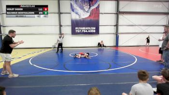 56 lbs Rr Rnd 3 - Violet Ogden, Elite Athletic Club Gold vs Maximus Montealegre, Keystone Krush